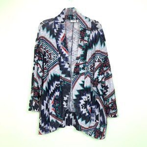 Southwestern Loose Weave Lightweight Jacket